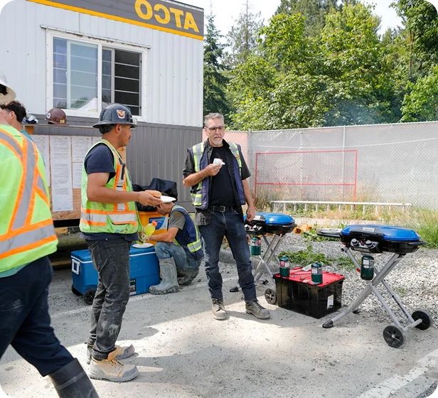 Risk management on site
